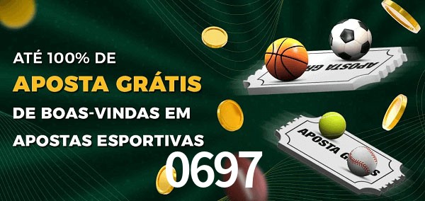 0697 Ate 100% de Aposta Gratis