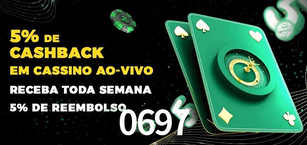 Promoções do cassino ao Vivo 0697